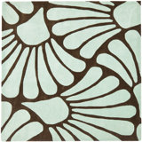 Cohmer Modern Art Hand Tufted Performance Floral Rug
