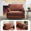 Fauteuil-lit inclinable convertible en tissu avec structure en bois massif et inclinaison manuelle, style Mid-Century moderne pour les petits espaces