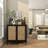 Rectangle Mirror with Shelves-1572614179