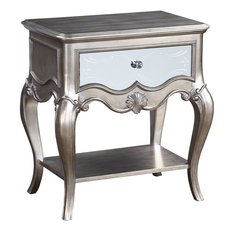 Table de chevet 1 tiroir Hefley