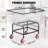 Metal Laundry Cart with Wheels