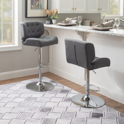 Aireen Swivel Adjustable Height Bar Stool