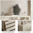 Makeup Vanity with Light mirror,6 drawers,Power Outlet