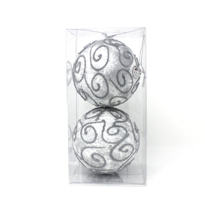Ornement boule, Argent