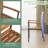 Patio Dining Set With Solid Wood Table Top