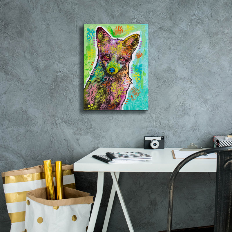 «What Manner Of Creature Are You» par Dean Russo, art mural sur toile, H 16 po x l 12 po x P 0,75 po