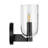Hansley Wall Sconce with Clear Glass