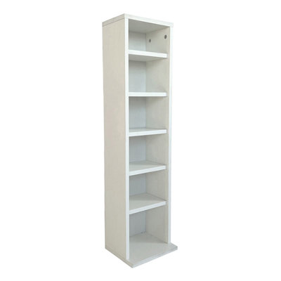 Solid Wood 93cm H Media Shelves
