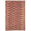 Tapis beige / marron / rose en laine noué à la main Jayleen