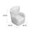 Minne Faux Leather Swivel Armchair-610184550