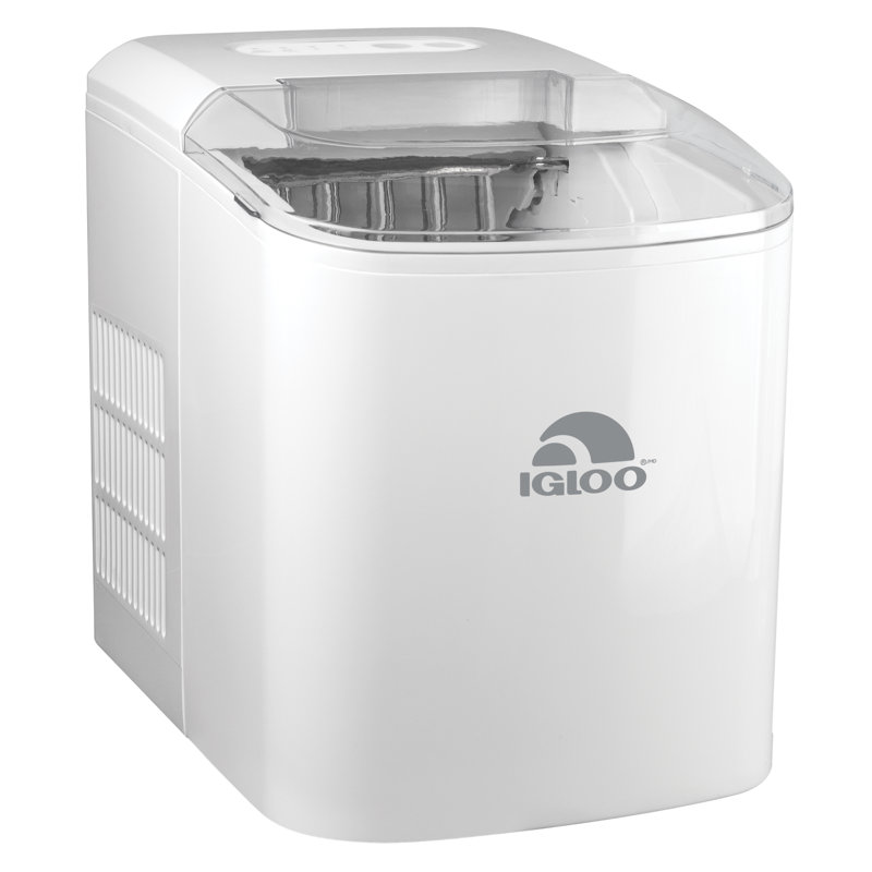 Compact White Portable Countertop Ice Maker Machine
