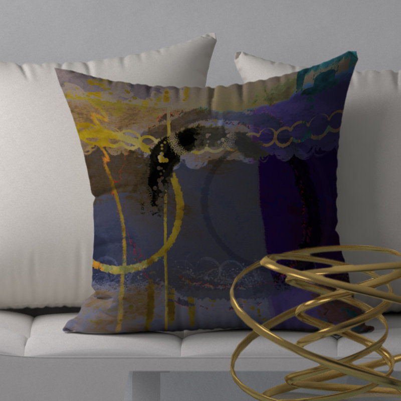  Housse et insert de coussin carré diamant, 24" X 24"