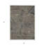 Tapis intérieur / extérieur géométrique lavable 5 pi x 8 pi brun et noir 5 pi x 8 pi