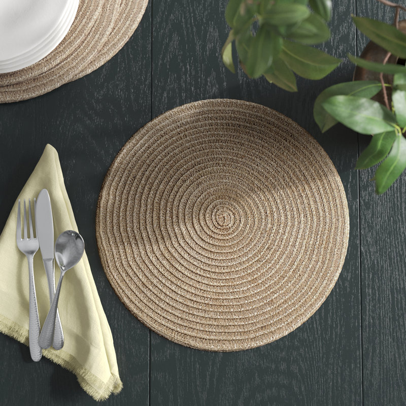 Khaja Jute Round Placemat