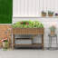 Andelo Wood Elevated Planter