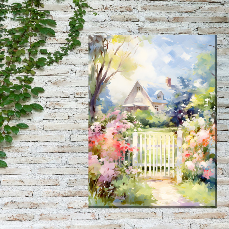 Art sur toile White Gate