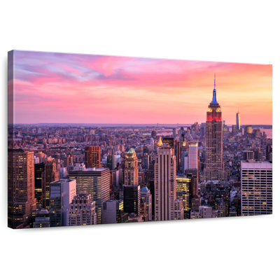 Ravi NYC Skyline At Sunset