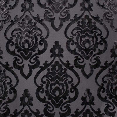 Damask Velvet Fabric