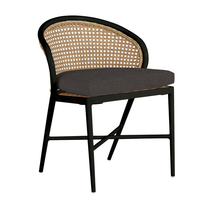 Havana Side Chair, Welt, Perigold Etta Vapor, Black