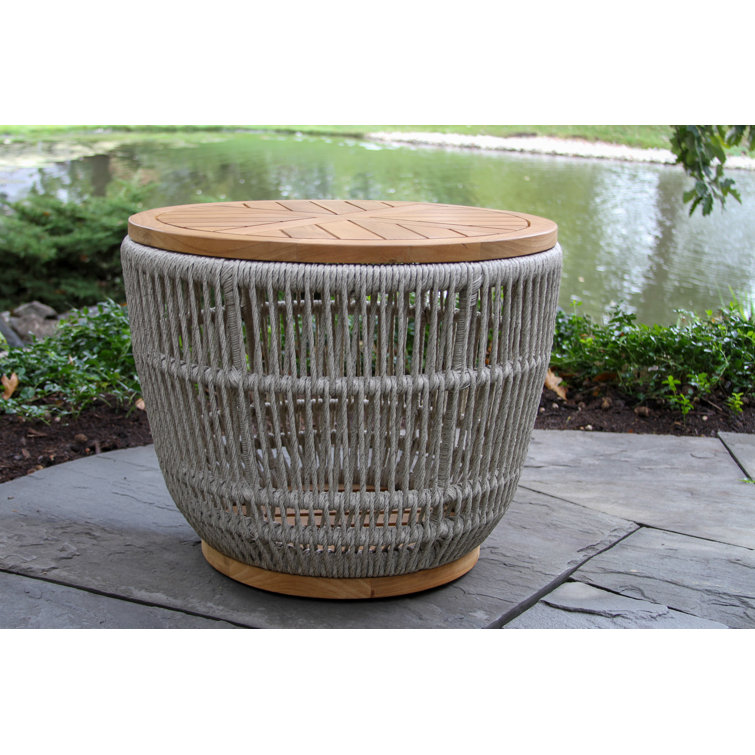 Blaylock Round Outdoor Side Table