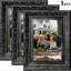 Cadre photo noir classique moderne 3 pièces pour décor de cheminée 8 "x 10"-794562099-794562103-794562098