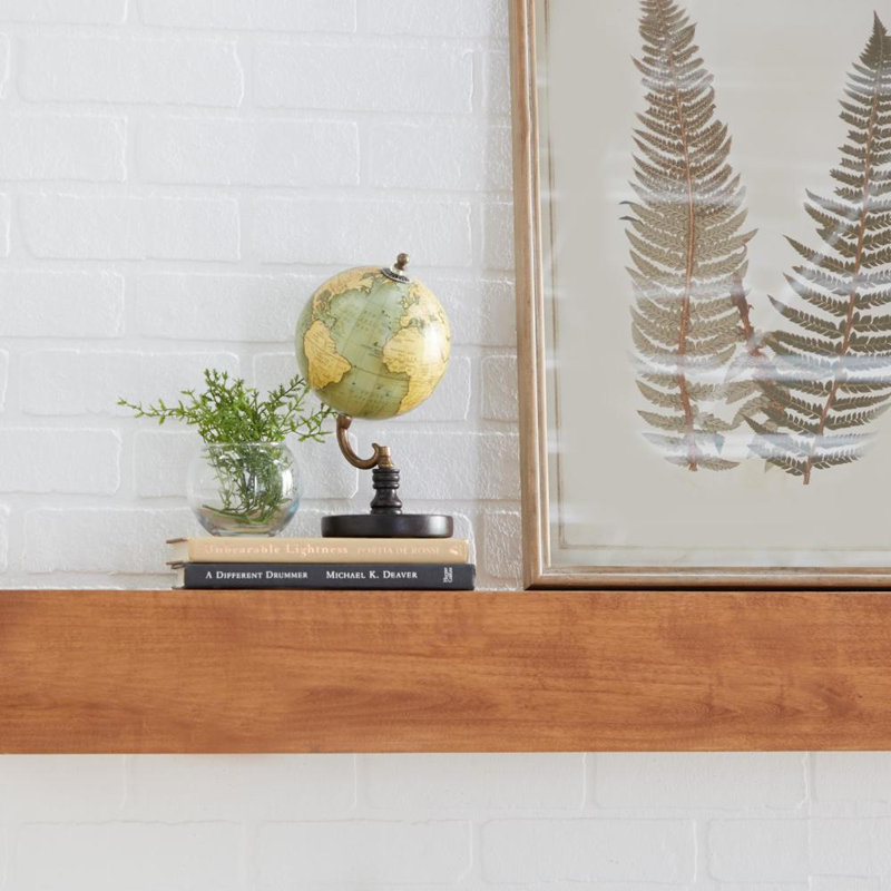Globe en bois, Vert