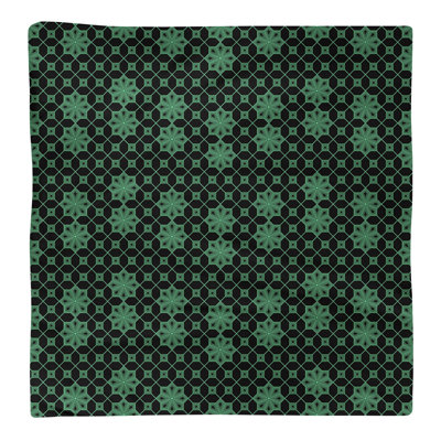 Serviette de coton à treillis classique