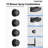 Wall Mounted Dual Thermostatic Shower Shower Faucet Set ,Waterfall & Rainfall Shower Head with Rough-In Valve-93800689