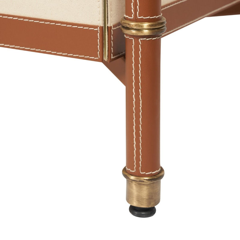 Toulon End Table, Tan/Beige