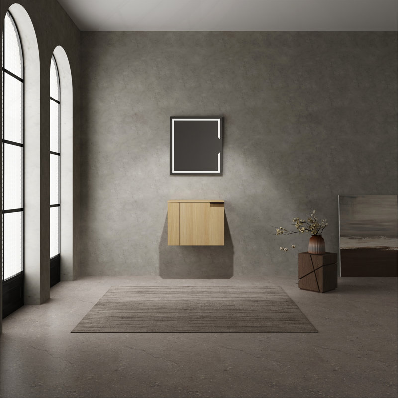 Ensemble de meuble-lavabo de salle de bain 24 po pour grand espace, ensemble d'armoire de salle de bain moderne, ensemble d'armoire de salle de bain sans lavabo