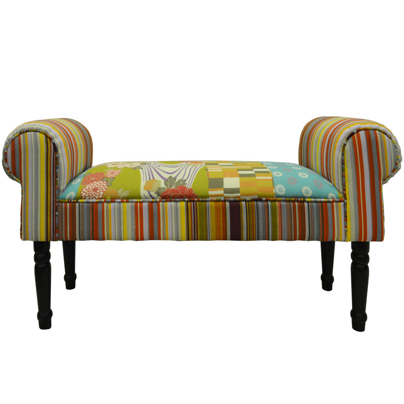 Kurtis Polyester Blend Upholstered Bench