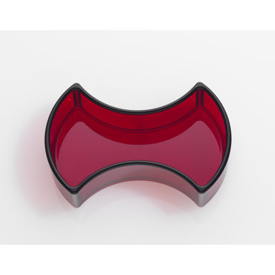 Apostrophe Acrylic Appetizer Plate