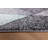 Rug Branch Nour 4' x 6' (3'9" x 5'6") Grey/Blue Geometric Indoor Area Rug, Contemporary, Medium Pile, Stain-Resistant Carpet - Living Room, Bedroom, Dining Room, and Kitchen-1912517432