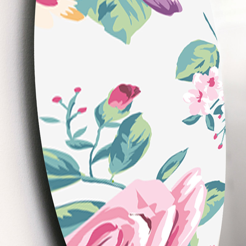 Ensemble de 3 décorations murales fleurs