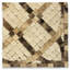 Emperador 4.75" x 4.75" Marble Mosaic Wall & Floor Tile