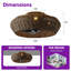 Ventilateur de plafond encastré en rotin 20 po Boho Coastal-2076547577