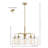 Moxon 5 - Light Gold Bell Pendant