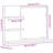 Bath Mirror with Shelves Powder Room Mirror Bath Mirror Engineered Wood-724147778-724147780