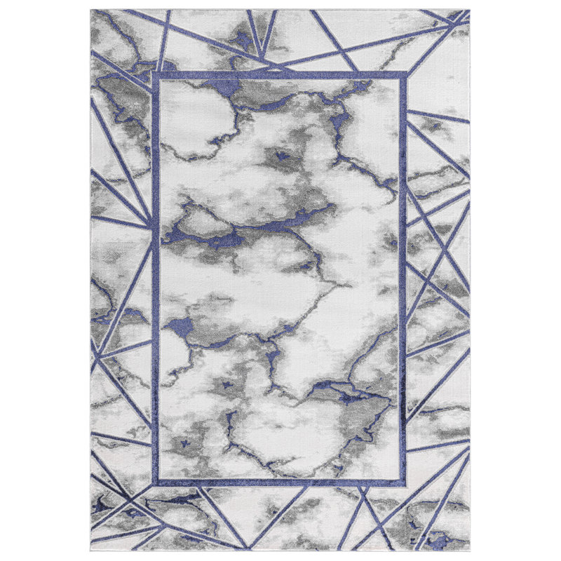 Abstract Area Rug, Rectangle 80 x 150 cm