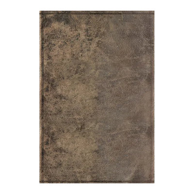 Tapis de cuisine en cuir gris