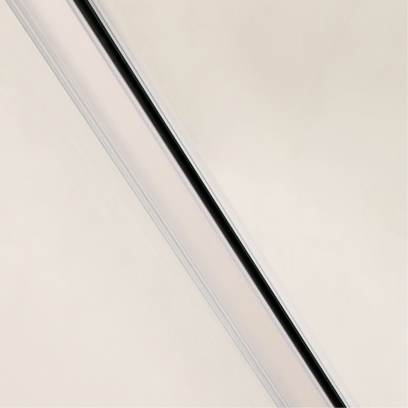 48" W X 76" H Shower Door Enclosure In Brushed Nickel - Tempered Glass, Modern Bathroom Style Hardware, Long-Term Use Base To Separately 48"X76" Quality Sliding Upgrade Your Pull Handle, Long Service