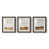 Papier, cadre noyer