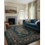 Tapis bleu marine Rifle Paper Co. x Loloi Laurel-93809767