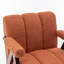 Fauteuil Draedyn rembourré avec pieds en bois massif-641095088-663062603