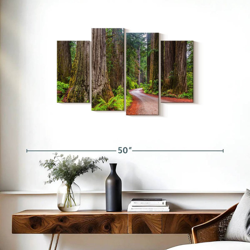 Harnek Redwood Forest Dirt Road, H 22 po x l 36 po