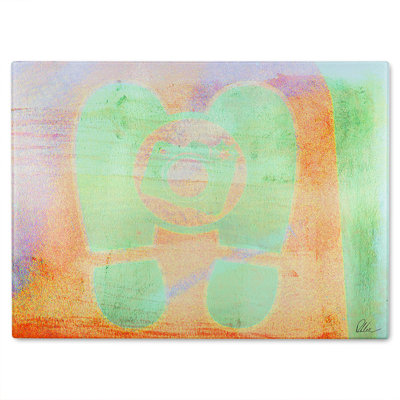 Feet Glass Chopping Board