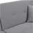 Folding Ottoman Sofa Bed with stereo (Gray)