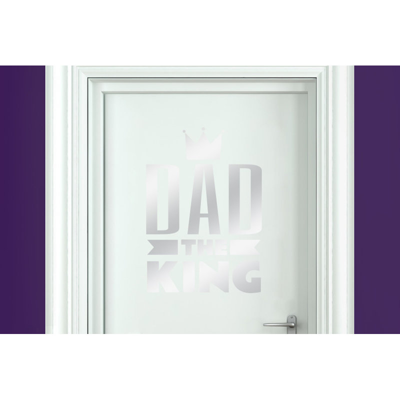 Wall Decal, Shiny Silver