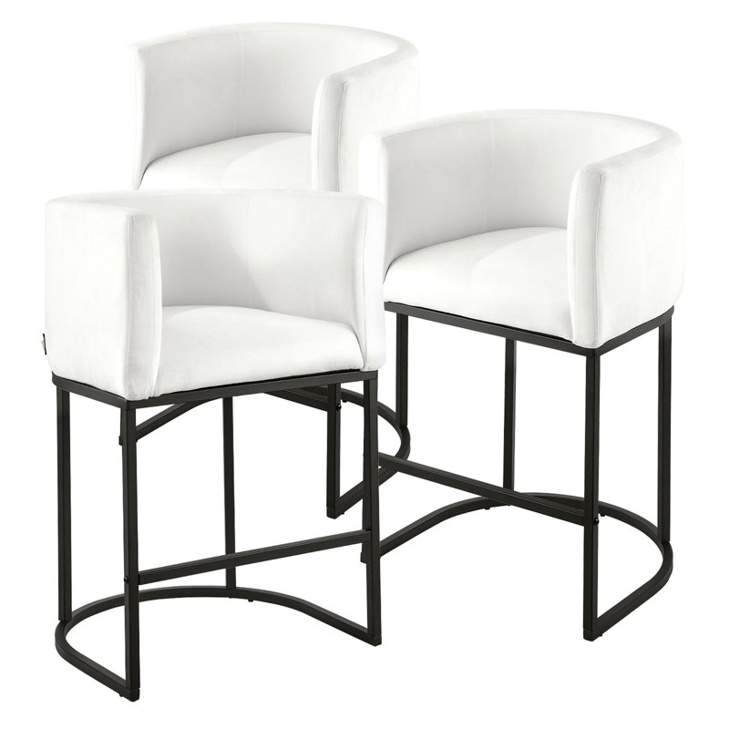 Ensemble de 3 tabourets de bar à hauteur de comptoir
