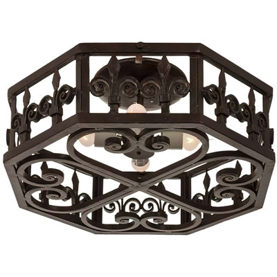 Plafonnier encastré Fleur de Lis